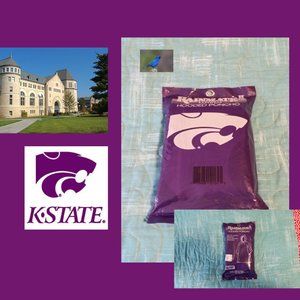 NWT K-State Hooded Rain Poncho